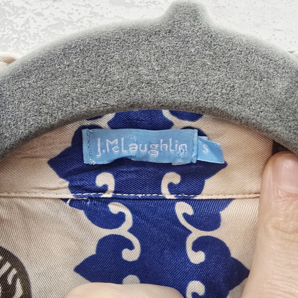 J. Mclaughlin Silk Button Down - image 4